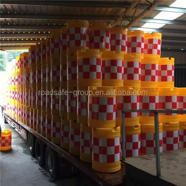 High Quality Road Safety Plastic Traffic Barrel Car Park Barrier Crash Traffic Drum