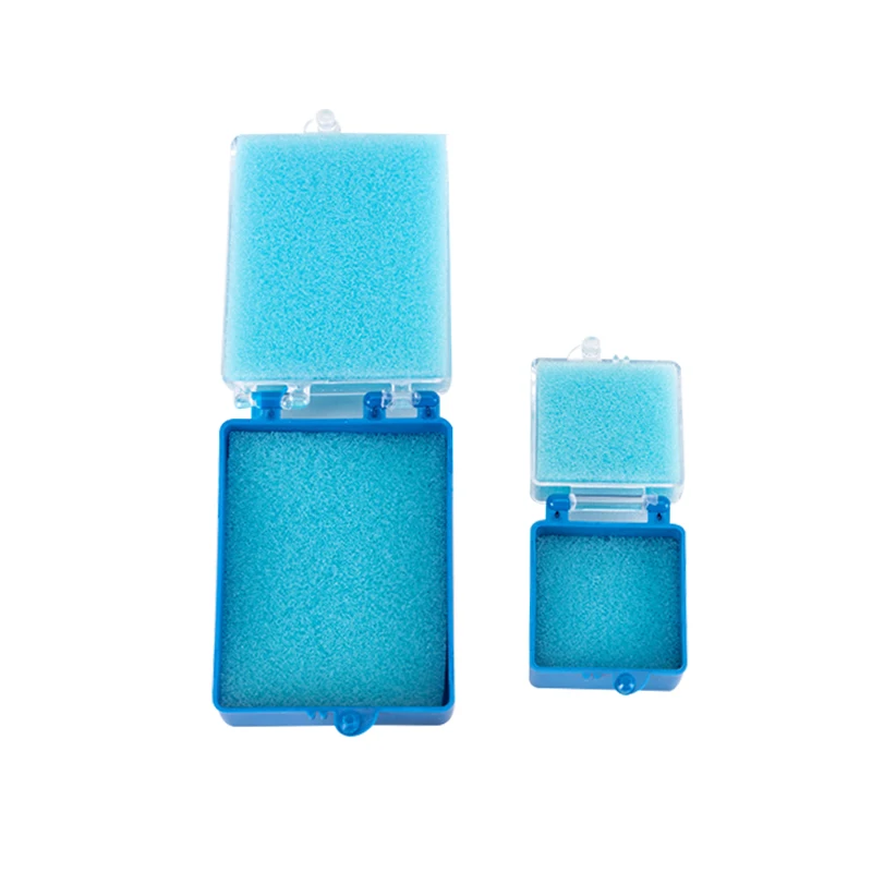 Black Dental Lab Packaging Plastic Box with Foam for Single Crowns Bridge Large and Small