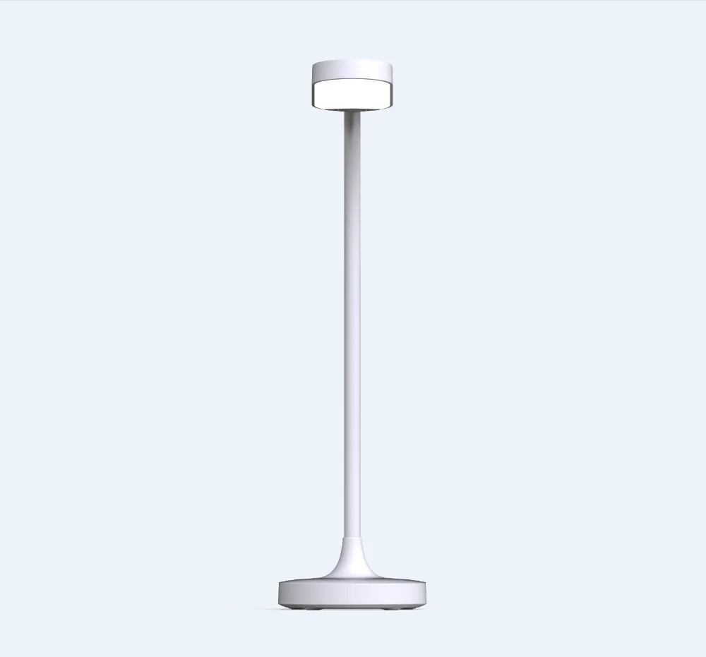Portable LED reading lamp with sensor touch