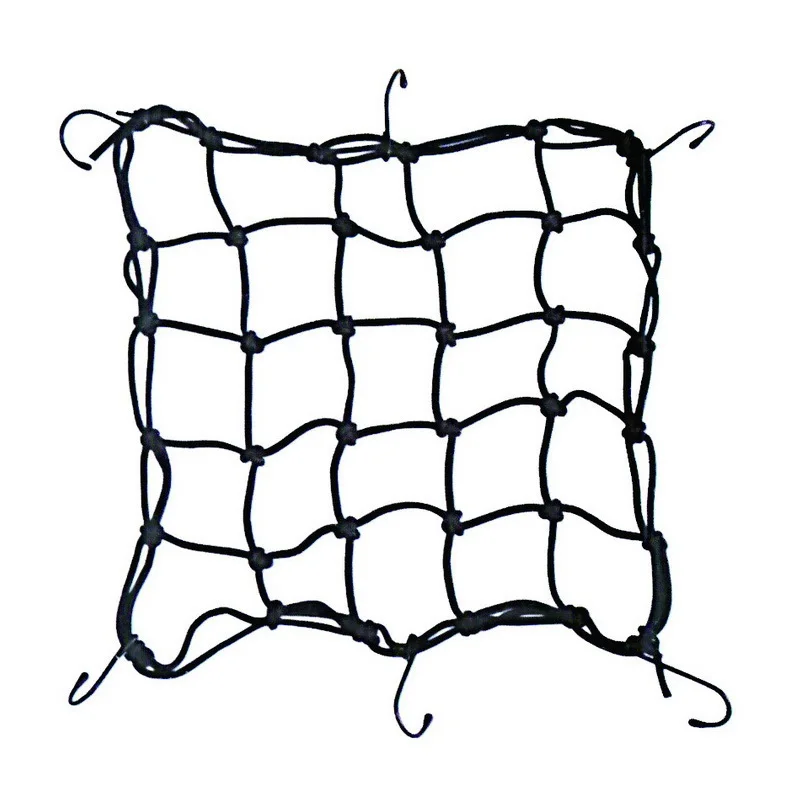 Strong Elastic High Quality Motorcycle Cargo  Luggage Nets With Hook For Helmet Security