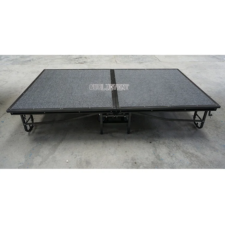 
Cheap Indoor Portable Folding Stage Mobile Folding Stage for Event 