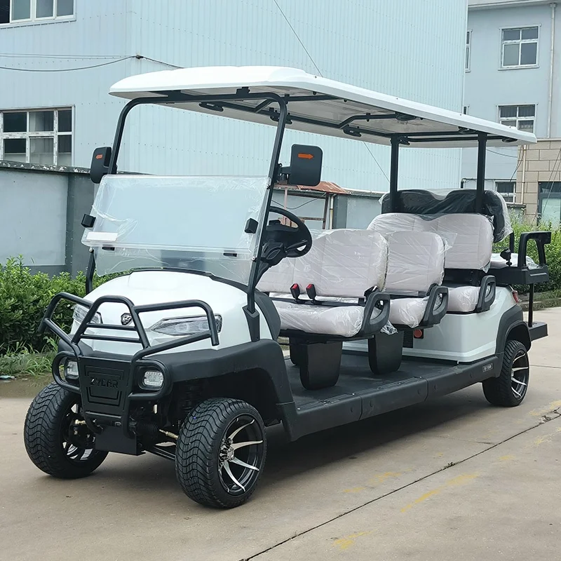 6+2 persoons shuttle golfkar 8 seater electric  golf cart 8 zitter Golfkar