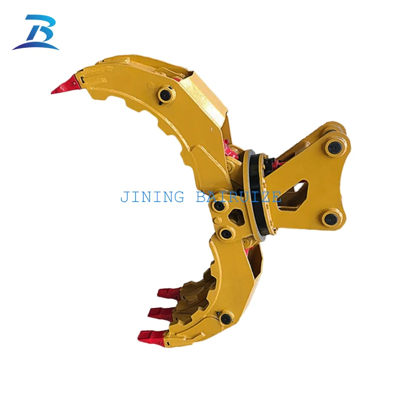  SK135SR дерева грейфер SK135SR-2 Грейфер для экскаватора машина захвата лесоматериалов SK135 древесины гидравлический