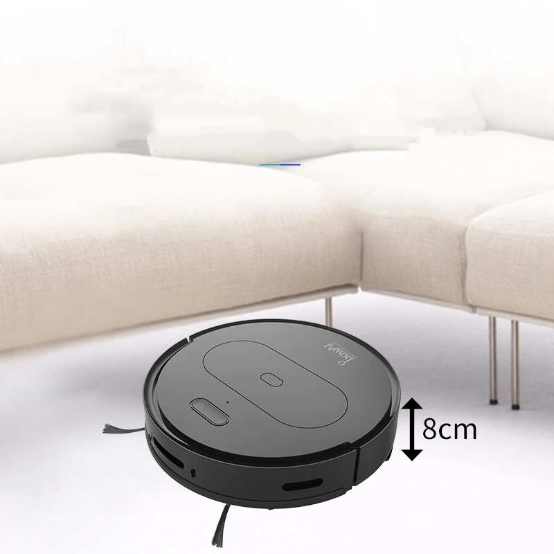 OEM Automatic Rechargeable Remote Control Vacuum Cleaner Home Appliance Sweeping Suction Mopping Robot