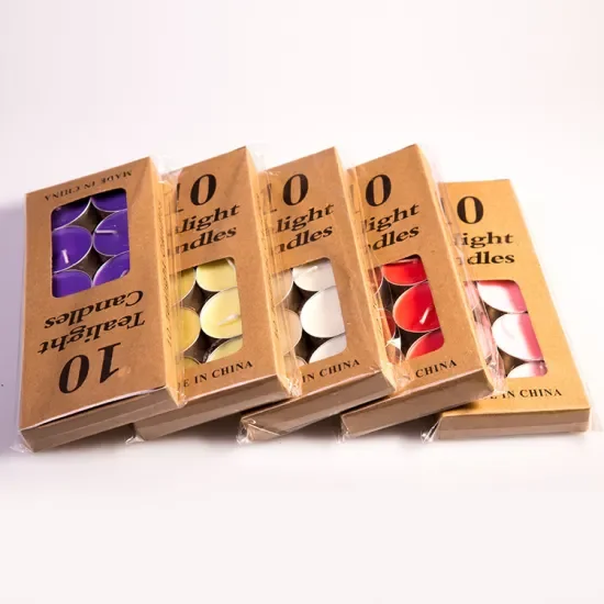 tea light candles scented 50 pack