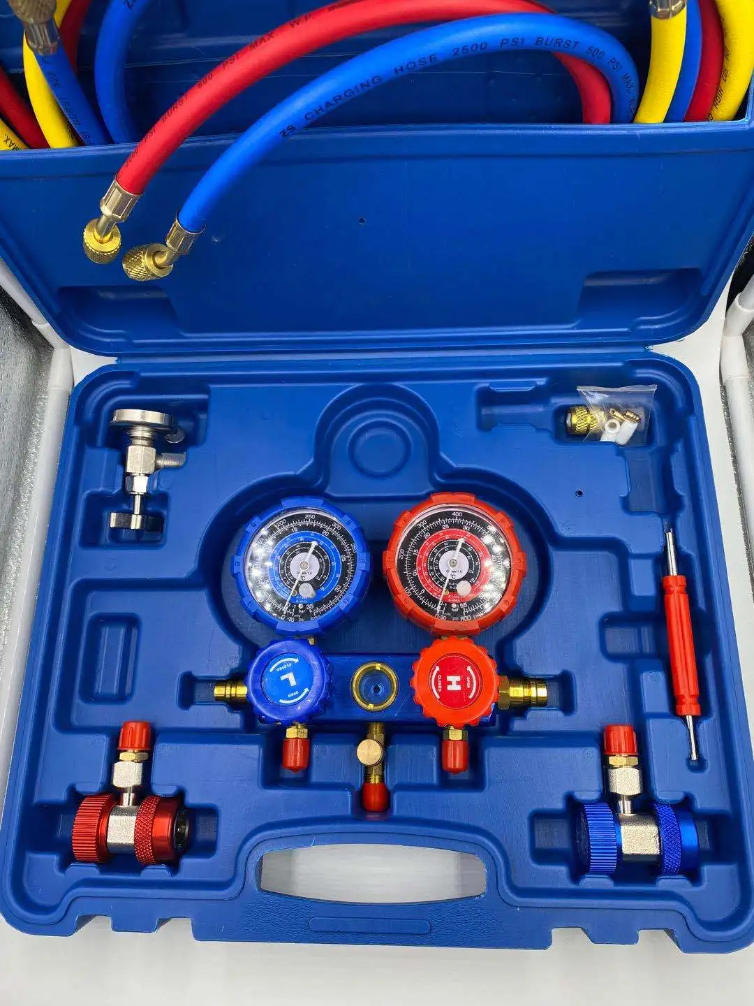 New Design AC refrigeration R134A R410A R404A R22  manifold gauge manifold gauges sets