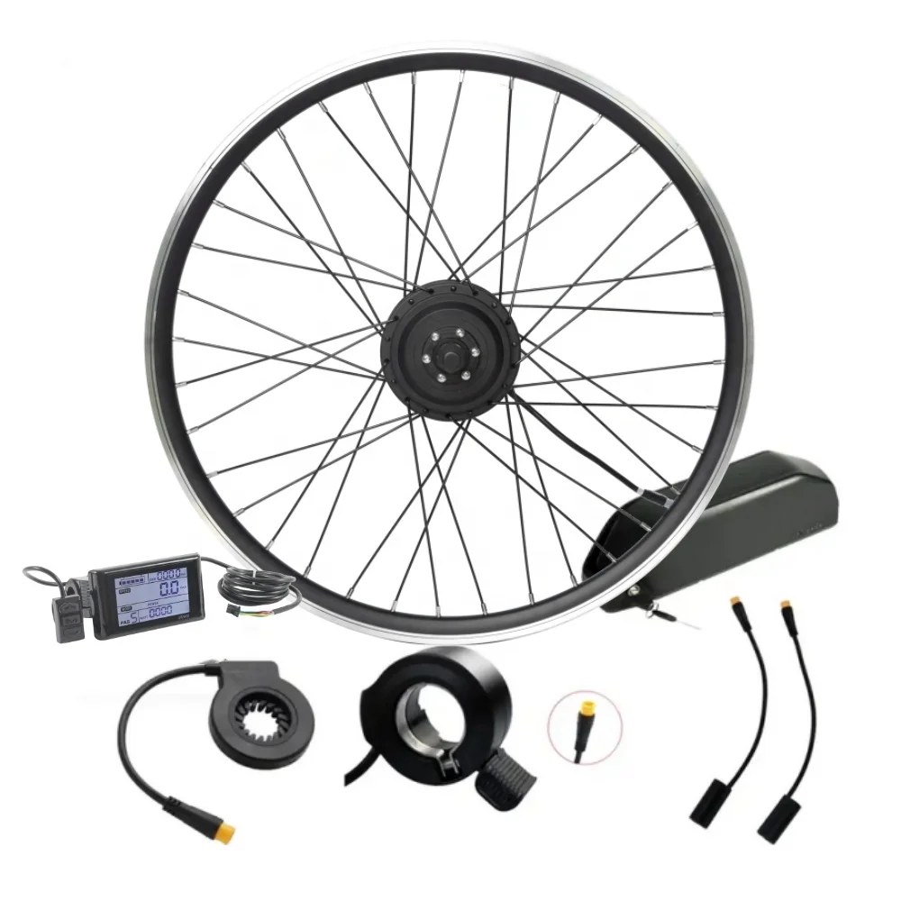 Hot sell other electric bicycle parts rear wheel 250w 350w 5000w 750W 1000w 36v 48v electric bike convertion kit