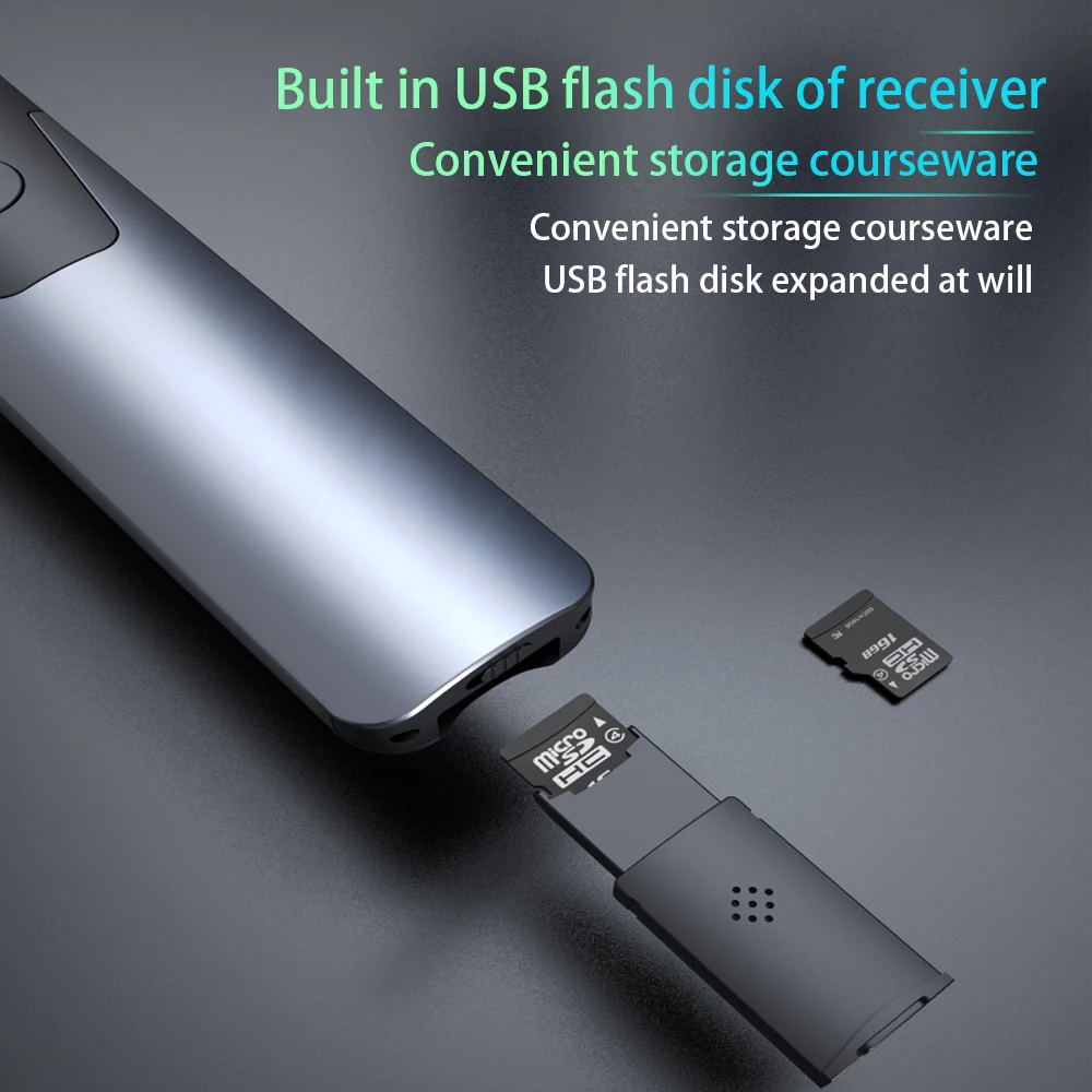 Spotlight Wireless Presenter Remote with Air Mouse,TF card, PPT Powerpoint Laser Pointer Presentation for Meeting