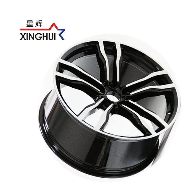 wheels 21 inch rines for BMW X6 gunmetal machine face concave 5 holes PCD 5x120 ET 52 alloy rims