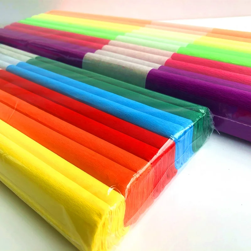 China Made Craft Solid Color Crepe Paper