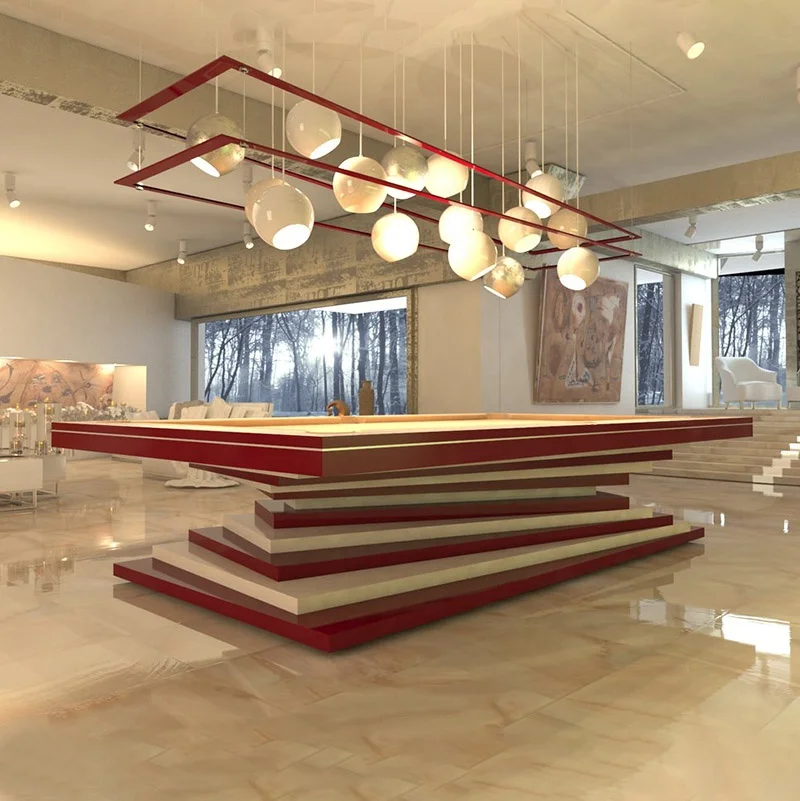 2021 New arrival High end luxury modern slate pool table American style 8ft 9ft indoor  billiard table