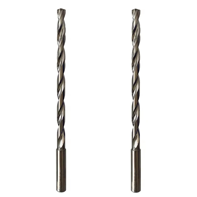 FULLOVE High Speed Cut Twist Custom Solid Carbide Long Drill Bit for Metal Deep hole drilling