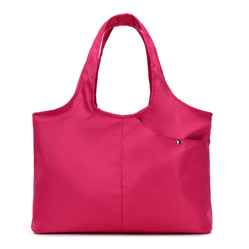 Summer New Lady Fashion Waterproof Nylon Dry Handbag Bag Mon Shopping Bag Wholesale