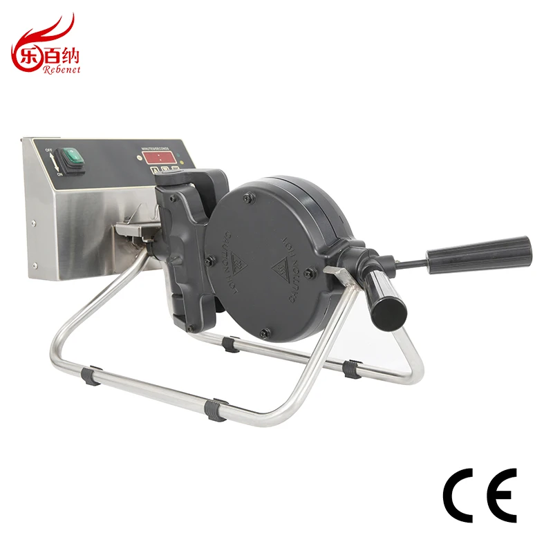 Wholesale Non-stick Digital Control Commercial Electric Rotary Belgian Waffle Maker (WB-04A)