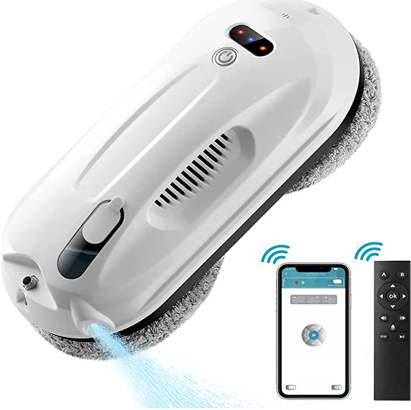 Японский умный робот-пылесос для окон с дистанционным управлением