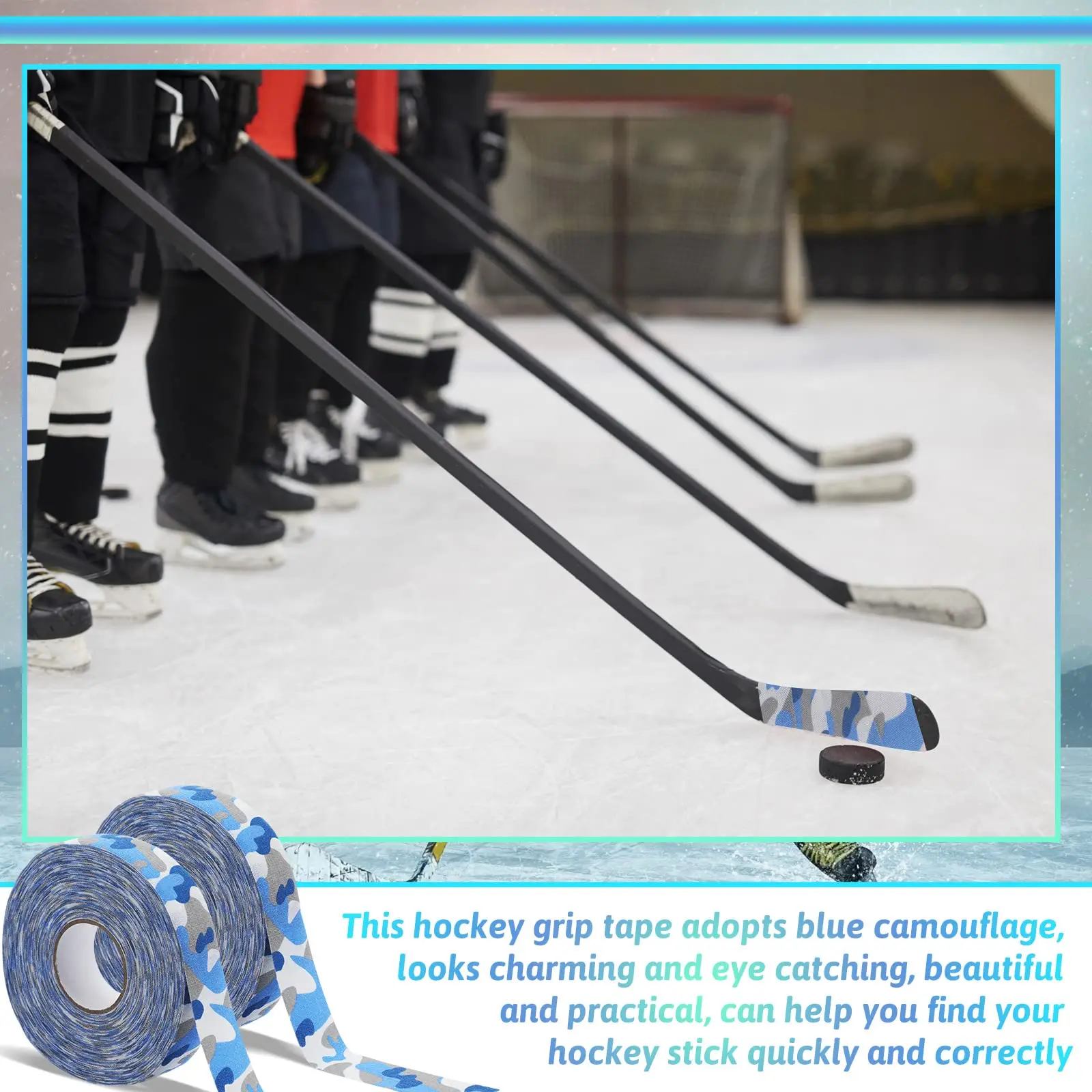 Custom Cotton Fabric Cloth Hockey Stick Tape for Ice Roller Hockey Stick Blade Handle protector Hockey Tape