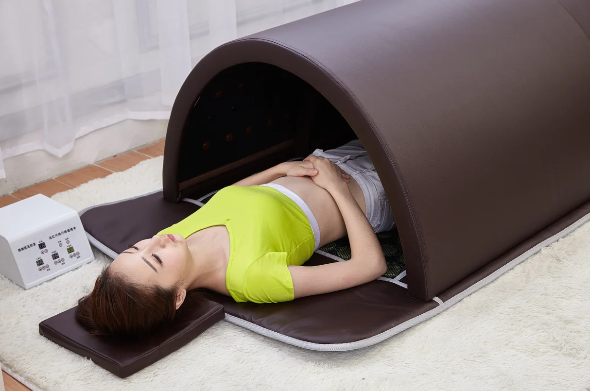 High quality Spa Capsule Infrared Sauna Dome Infrared Tourmaline Germanium Stone Sauna Dome Low Emf