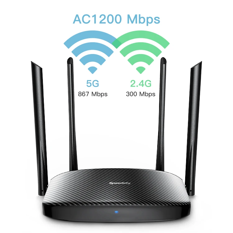 Speedefy teno network wifi router with parental controls gaming gigabit dual band router wifi router extender