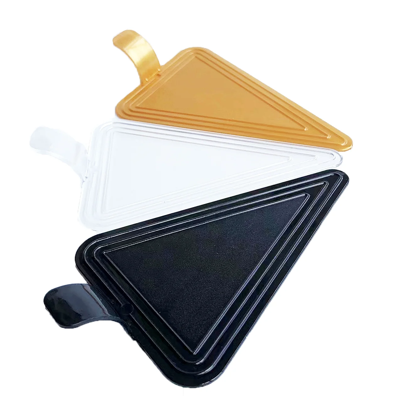 Wholesale Plastic Gold Silver Black Cake Boards PS Cake Bakery Pastry Base Disposable Birthday Wedding Small Cake Base Tray