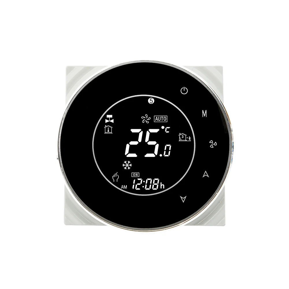 Msthermic цифровой Wi-Fi Smart life tuya катушка вентилятора/HVAC комнатный термостат регулятор температуры с 2 проводами управление клапаном мотора