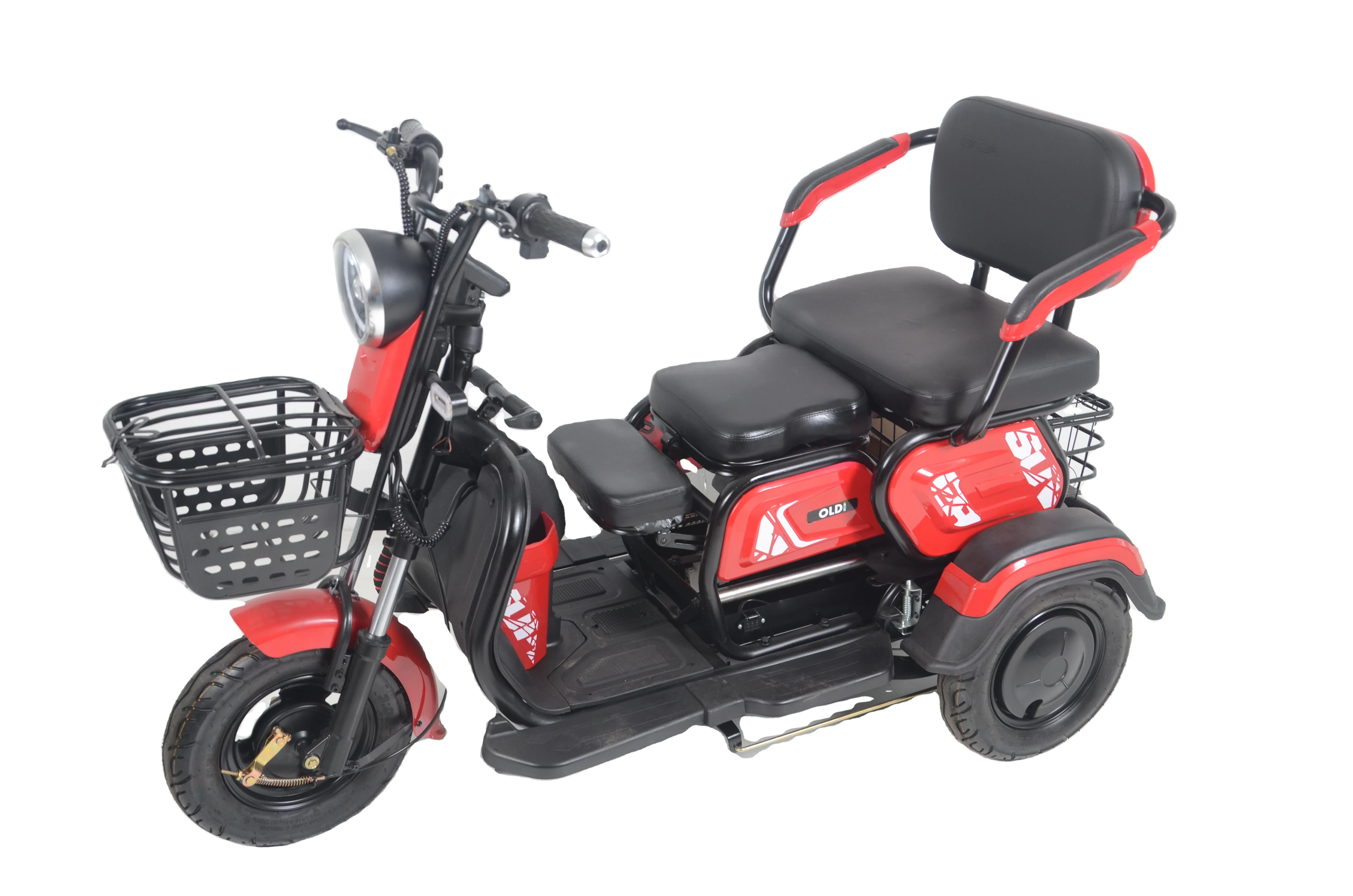 China manufacturer  electric tricycle low price import three fat wheel for passenger adult