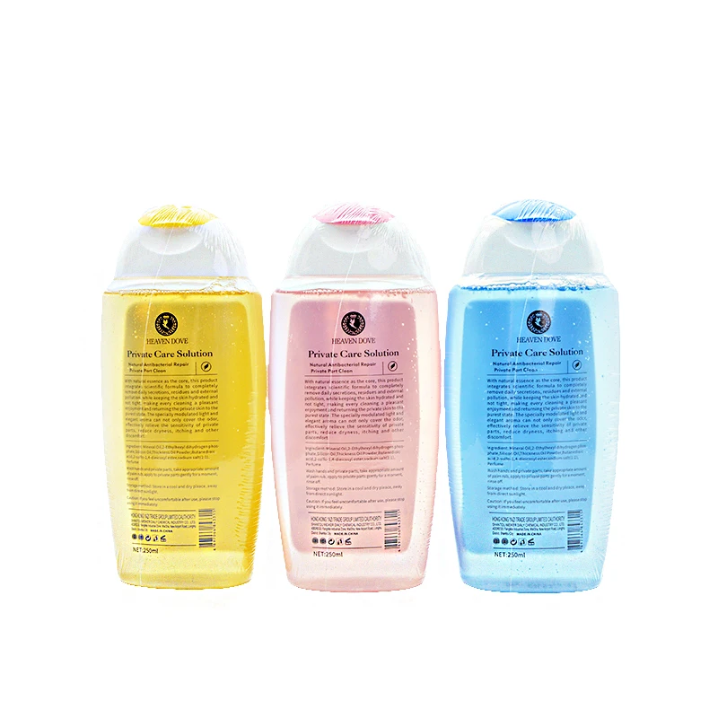 Private Label 250ml Natural Personal Care Ph Balance Intimate Feminine Wash Vaginal Yoni Feminine Washes For Women