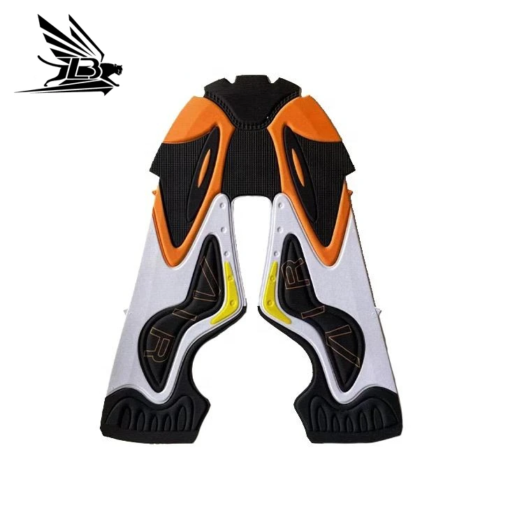 Factory custom fashion 5D shoe upper running shoe material Kpu semi-finished sneakers jacquard mesh shoe upper