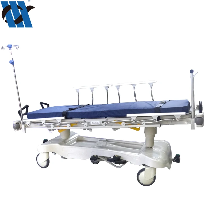 BDEC04B Youngcoln Factory Wholesale Multifunction Patient Transfer Hydraulic Platform Operation Connecting Stretcher Trolley