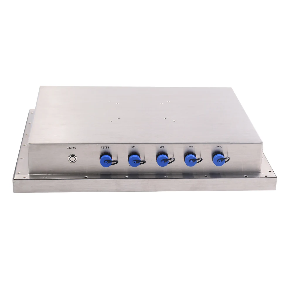10.4inch Intel J1900Ghz quad core waterproof stainless steel panel pc with barcode reader