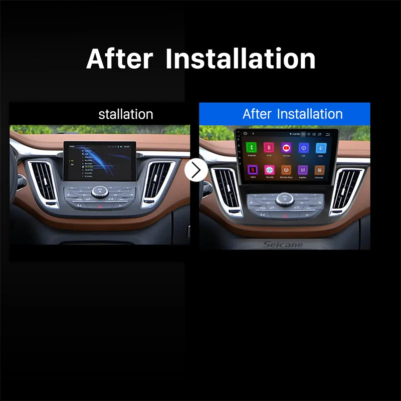 9 Inch Android 13.0 single din car stereo touch screen car multimedia player for 2015-2018 SOUEAST DX7