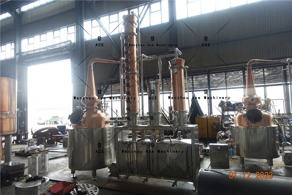 Customized Home Use Copper Pot Still Moonshine Alcohol Distiller