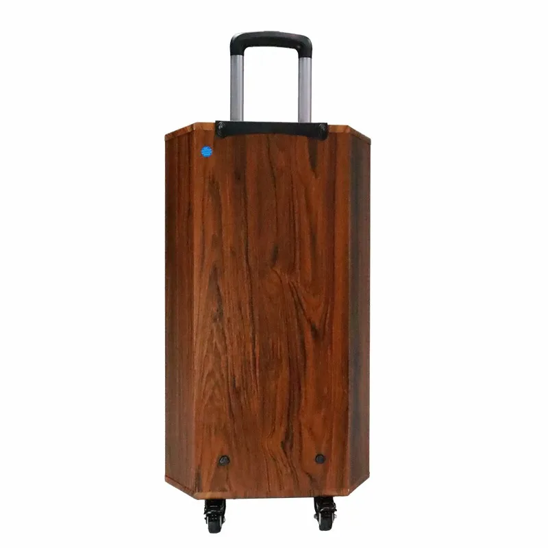 2022 New Arrivals Active Speaker Karaoke Speaker Outdoor Speaker Wooden Sound System ODM OEM