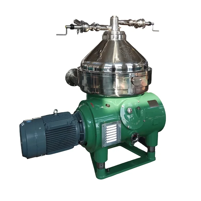 Three Phase Waste Oil Cleaning Separation Disc Auto Oil Water Separator
