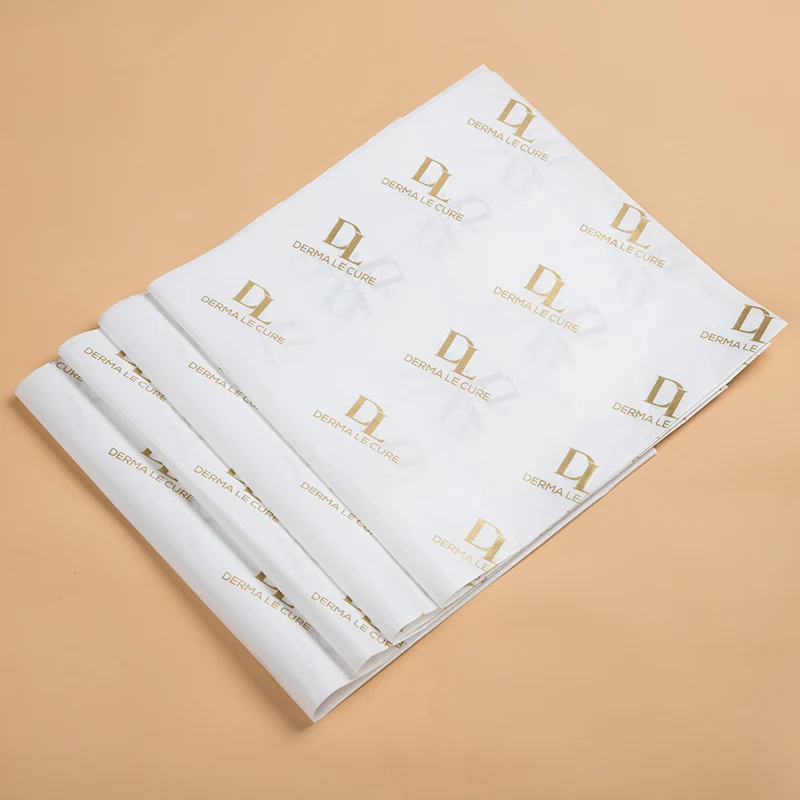 Waterproof Pink Packaging Tissue Paper/Custom Printed Logo Gift Tissue Paper/Silk Wrapping Papers for Christmas Gift