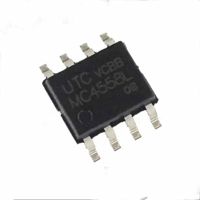 Sop-8 4558 Smd Dual Operational Amplifier Chip Utc4558e Utc4558 Ic