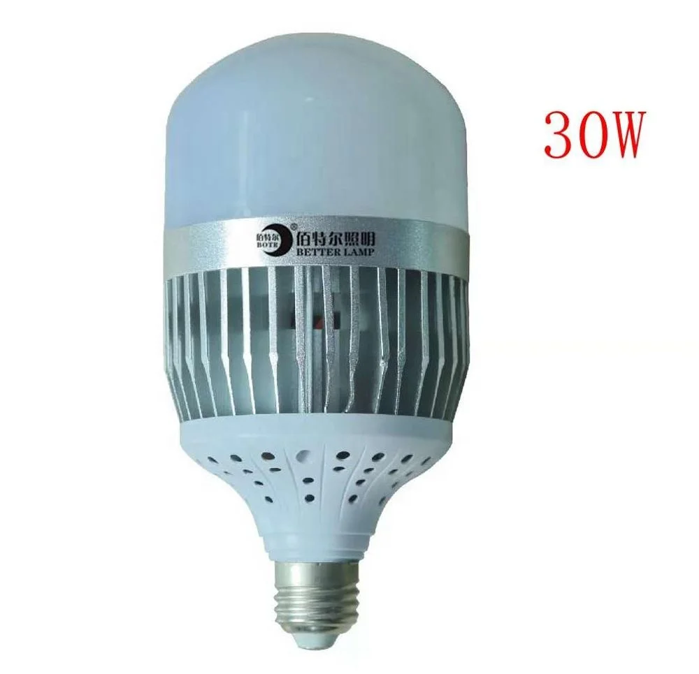 High Lumen T Shape SMD LED Light Bulbs E27/E40 10W/30W/50W/100W Power White Warm Yellow for Residential Warehouse Use