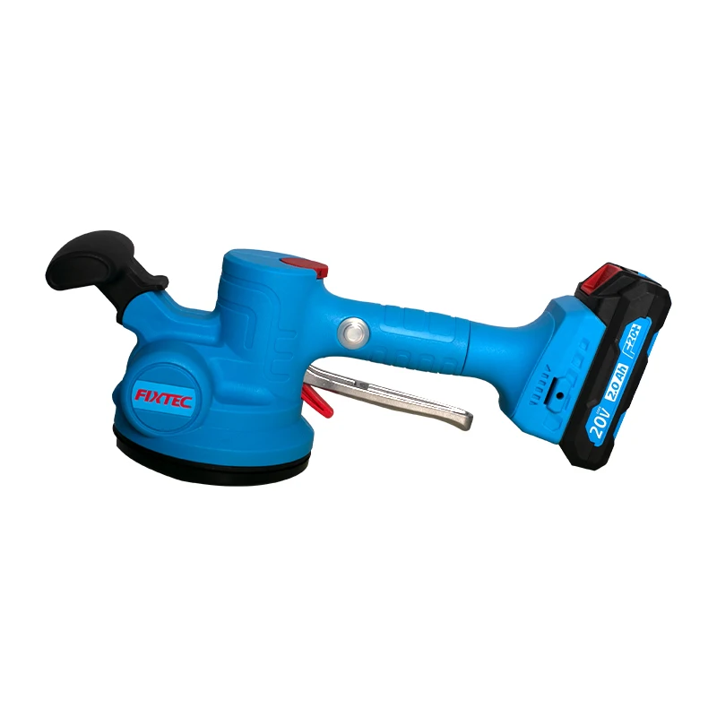 FIXTEC Portable Handheld Ceramic Tile Laying Auxiliary Tool 20v Cordless Rechargeable Lithium Battery Tile Vibrator Machine