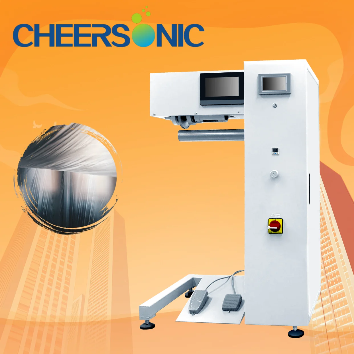 Automatic Ultrasonic Edge Cutting lingerie making machine