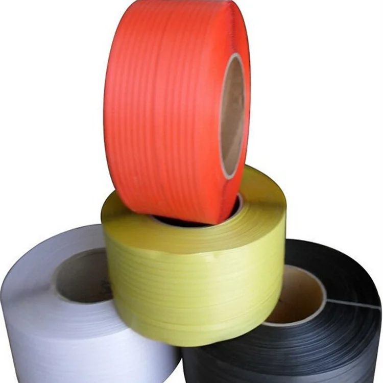 Factory price PP Straps Belt Polypropylene Strapping Band PP Cartoon Straps with good quality plastic pack