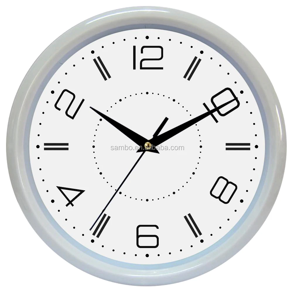 Business Gift Reverse Wall Clock Design