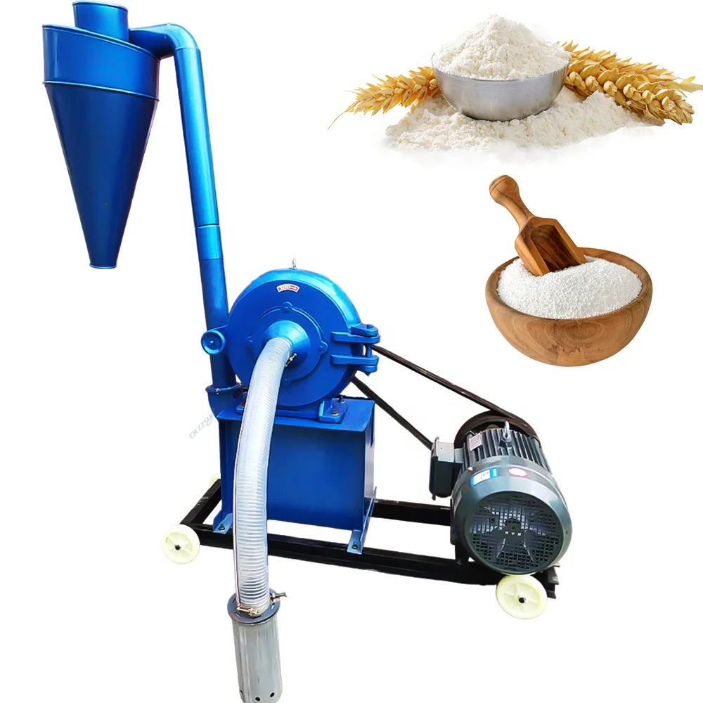 Cheap Farm Using Grain Milling Grinding Machine/High Quality Electric Corn Maize Grinder/Home Use Corps Powder Process Machine