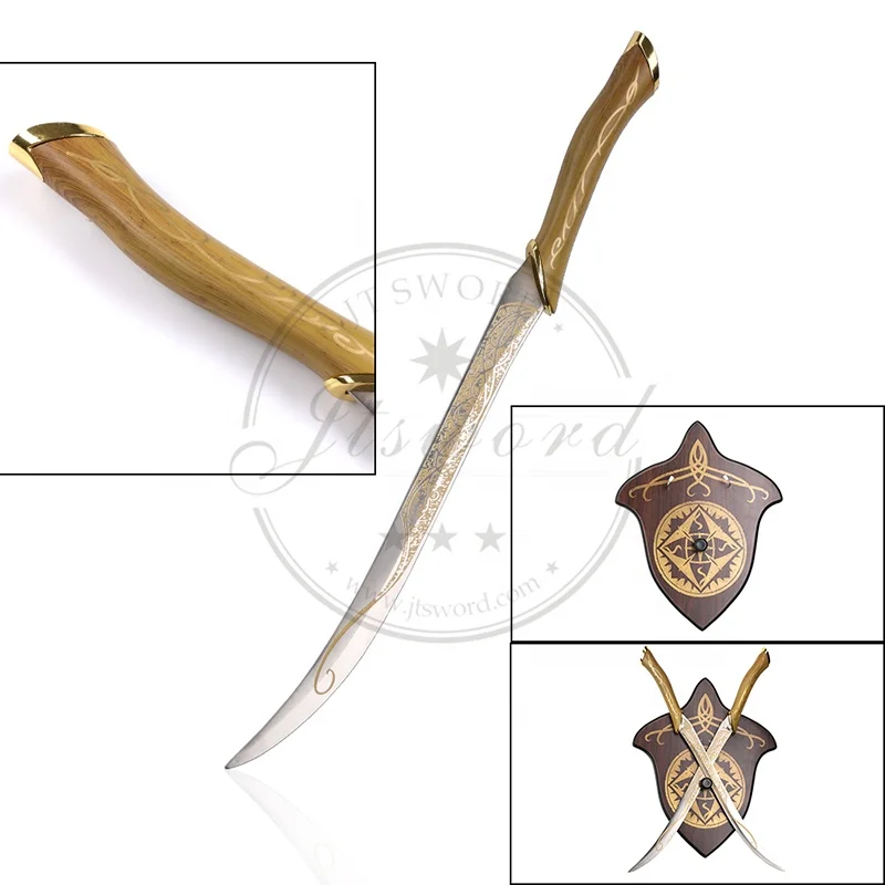 LOTR Lord of The Rings оружие Реплика эльфийские двойные мечи Legolas боевые ножи