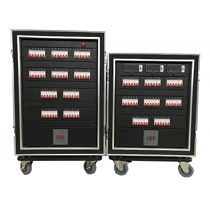 26 channels 250 amp saa portable power distribution supply box 380v power distribution box
