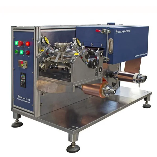 Battery Electrode Film materials automatic Compact Roll to Roll continuous Coater coating Machine Max 160mm with Drying Oven