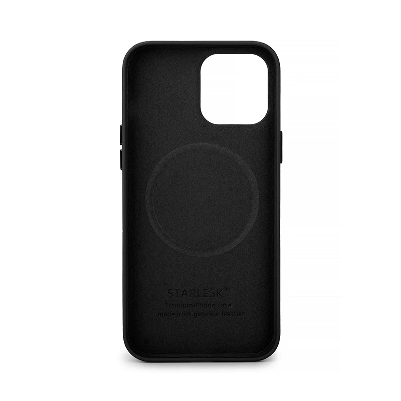 Genuine Leather Phone Case For Iphone 13 Pro Protect Case With magnetic