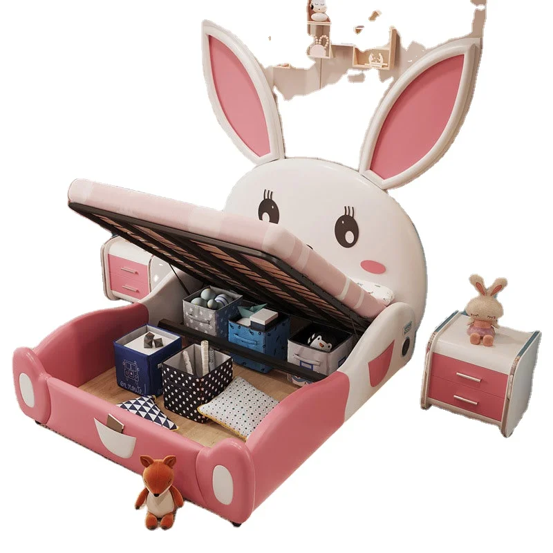 children bed modern pink princess bed kids  beds  Girls Bedroom Furniture Style high quality