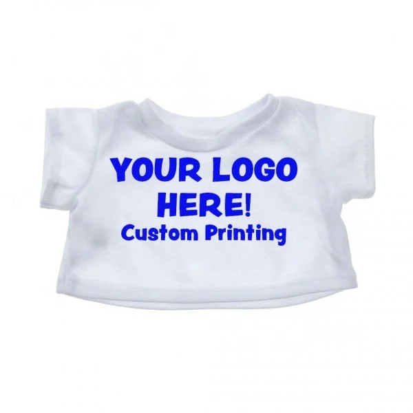 Футболка с принтом плюшевого мишки на заказ