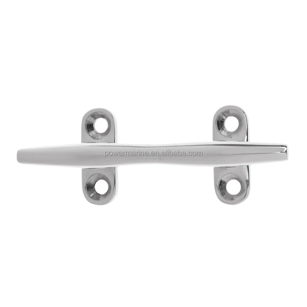 Marine Hardware Fittings AISI316 Stainless Steel Boat Cleat For Yacht