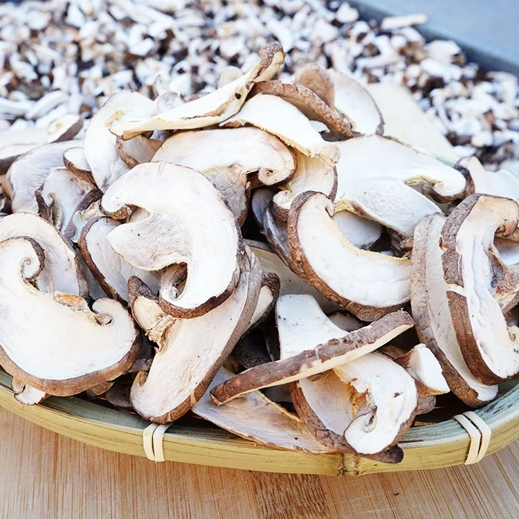 Cultivated High Quality Dried Shiitake Mushroom Slice