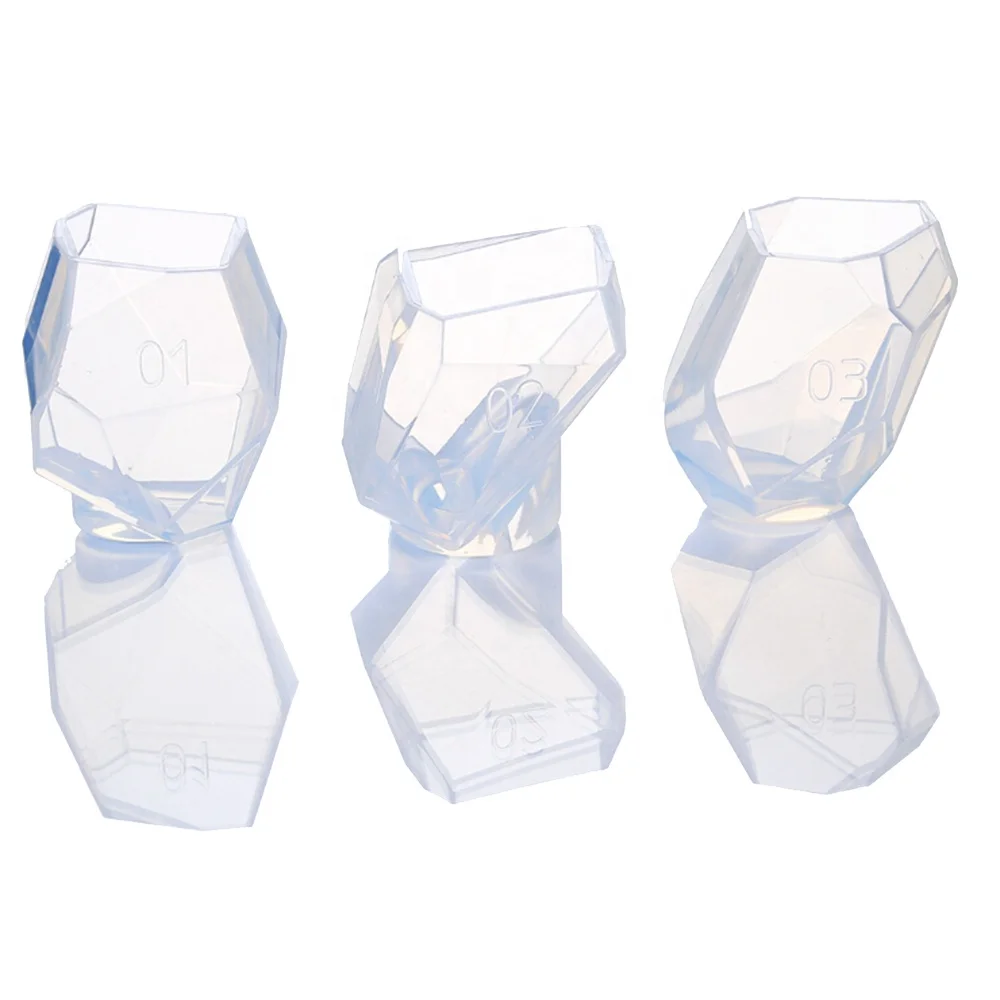 New Silicone Soap Molds Crystal Irregular Jewelry Mold Silicone Ornaments Craft Making Decoration